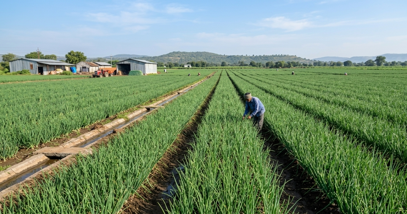 AVG Traders — onion trading and export operations, Nashik, Maharashtra